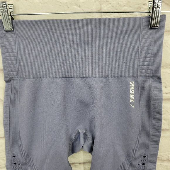 GYMSHARK Energy Lavender Purple High Rise Seamless 7/8  (Small) - Picture 2 of 12